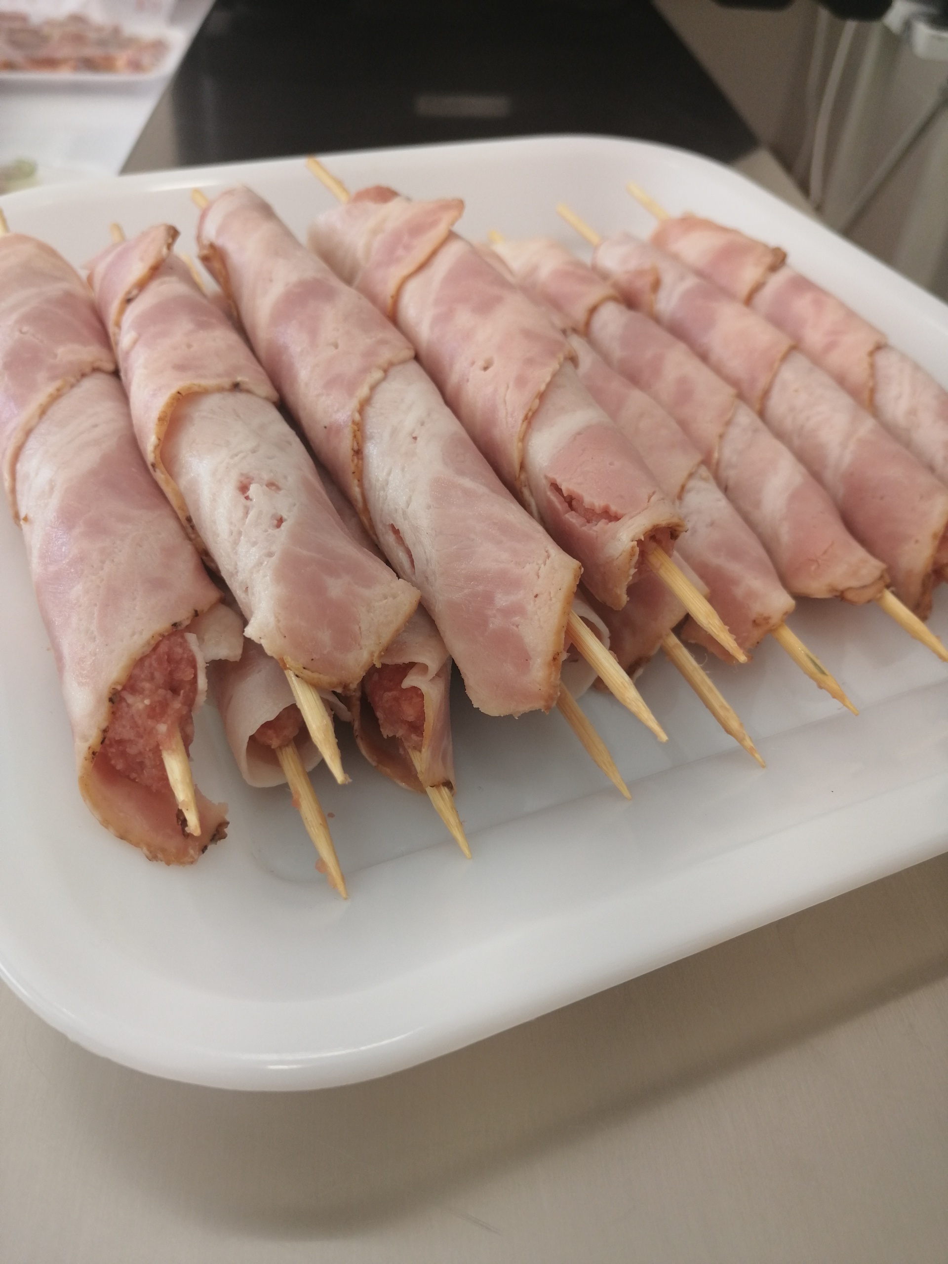 Spiedini di Carne Macinata e Bacon 1 Kg